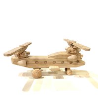Drevená hračka - helikoptéra